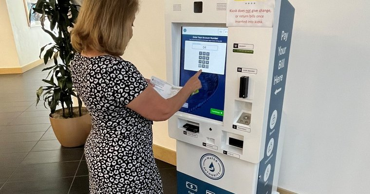 New Mexico county installs water, sewer bill payment kiosk
